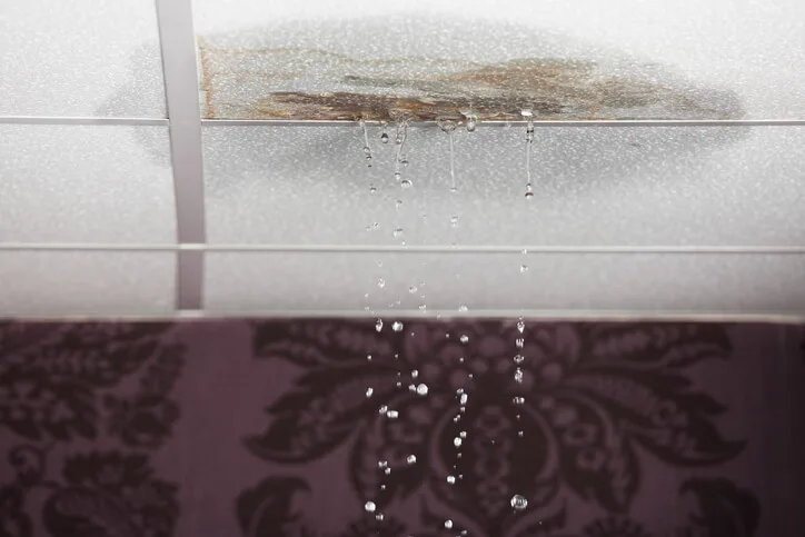 Water Damage in ceiling